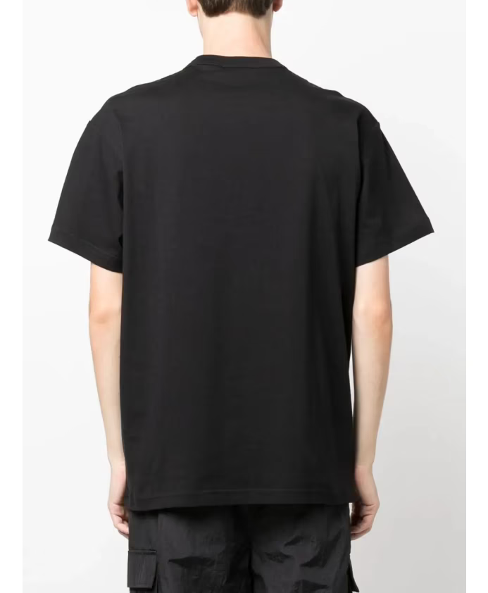 Versace Jeans Couture Iridescent Black T-shirt with Couture Branding