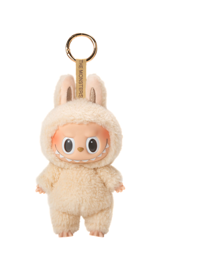 Pop Mart Labubu The Monsters Tasty Macarons Soymilk Vinyl Plush Pendant
