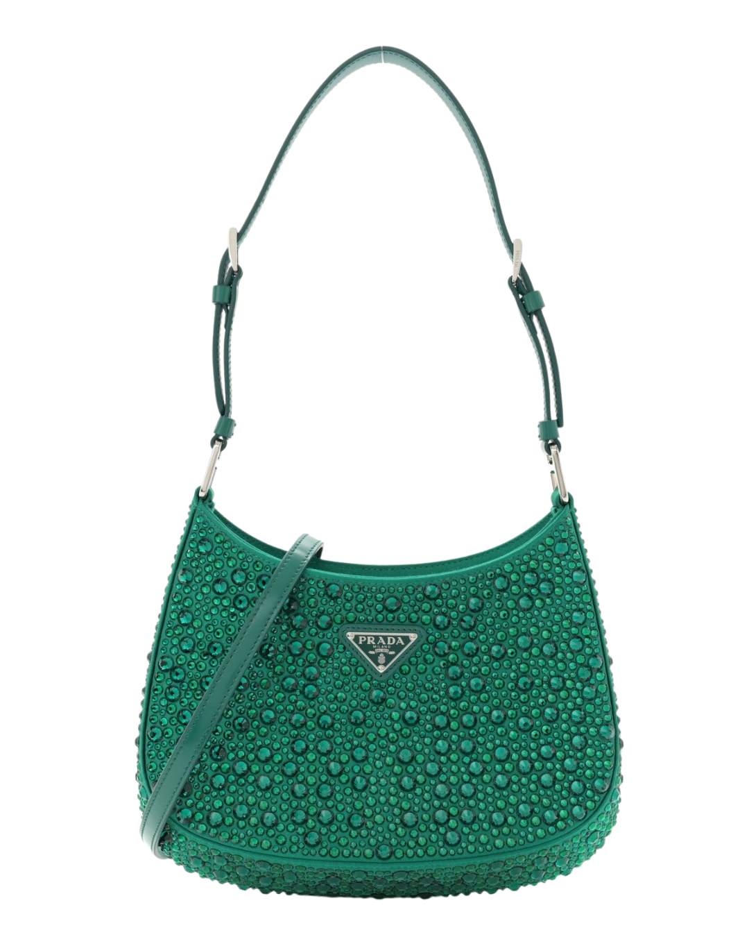 Satin Crystal Cleo Adjustable Strap Shoulder Bag Mango