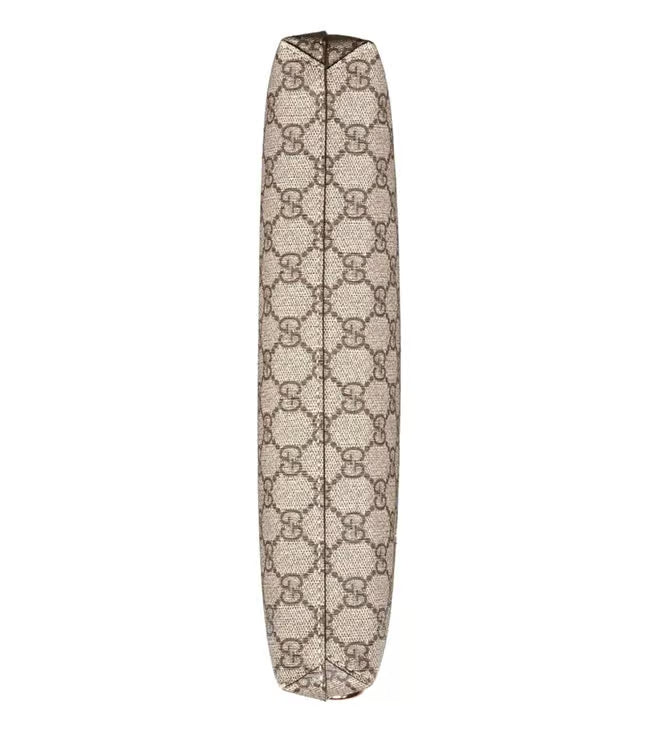 Gucci Beige Gg Canvas Wristlet
