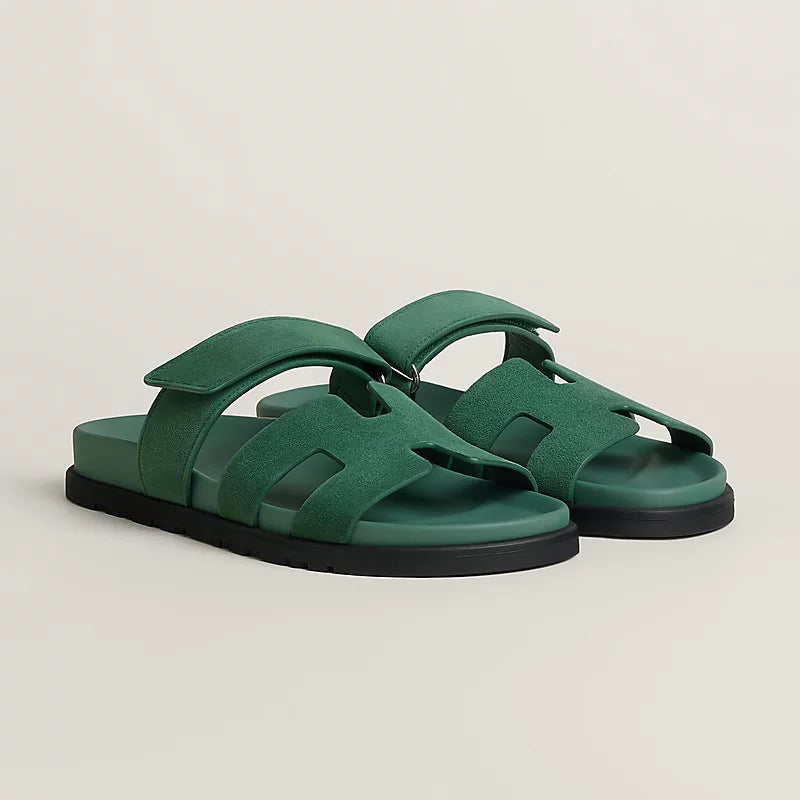 Chypre sandal in Vert