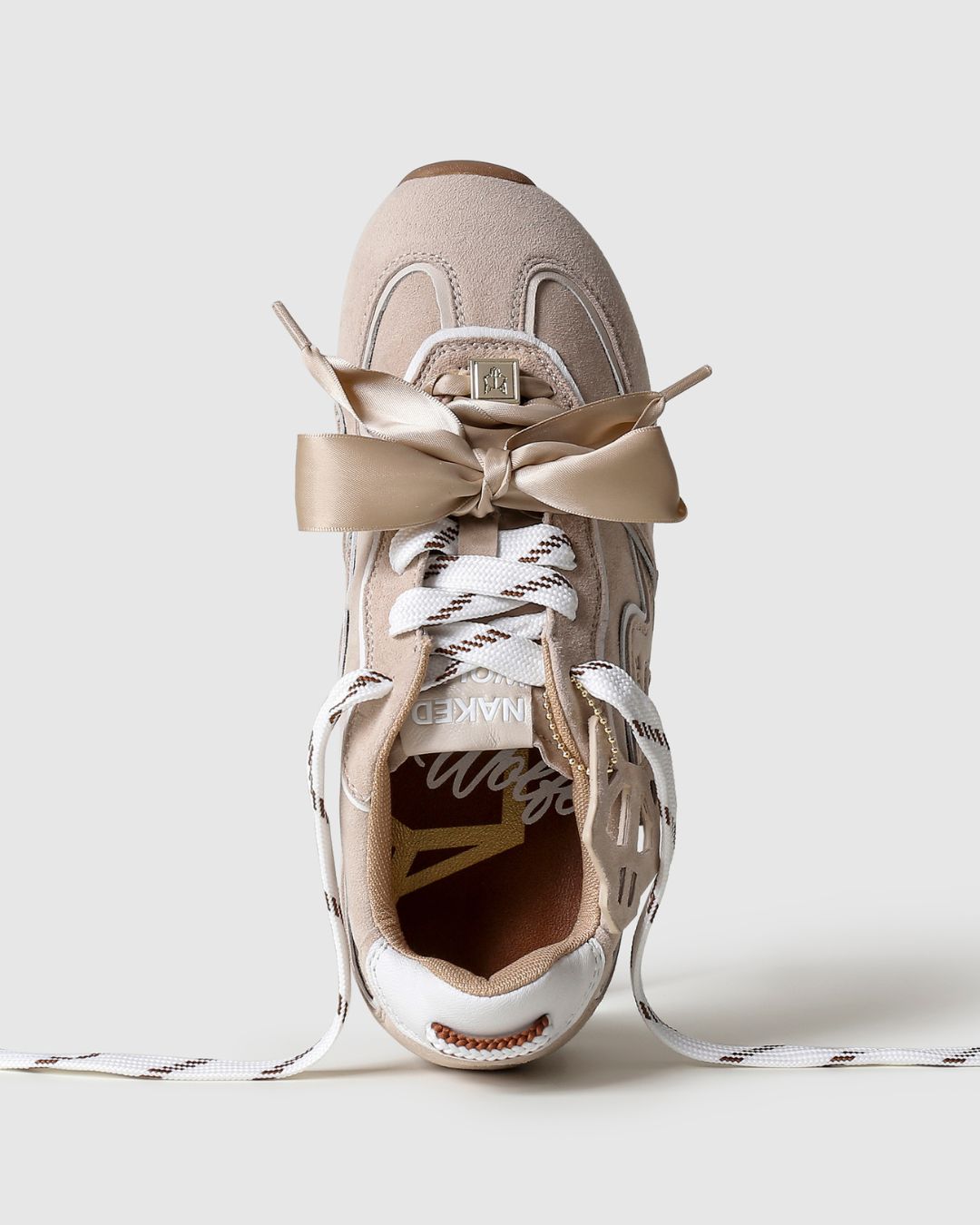 Adored Off White Suede