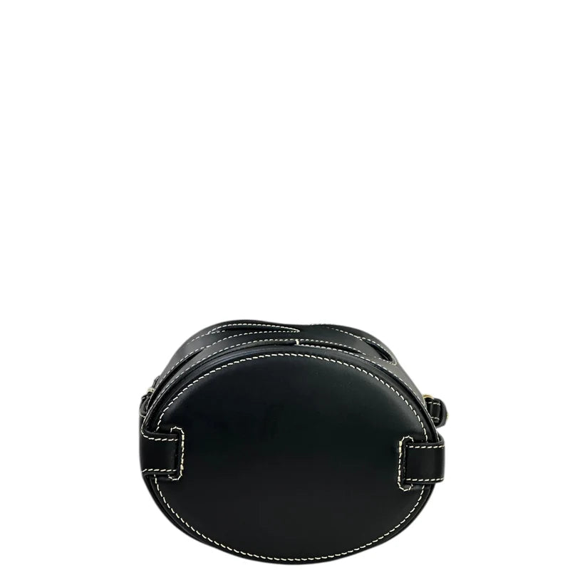 Polène Nodde Seau Edition Black Calf Leather