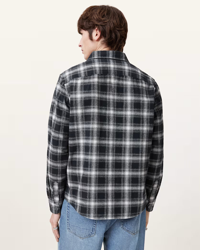 Hamura Checked Relaxed Fit Shirt