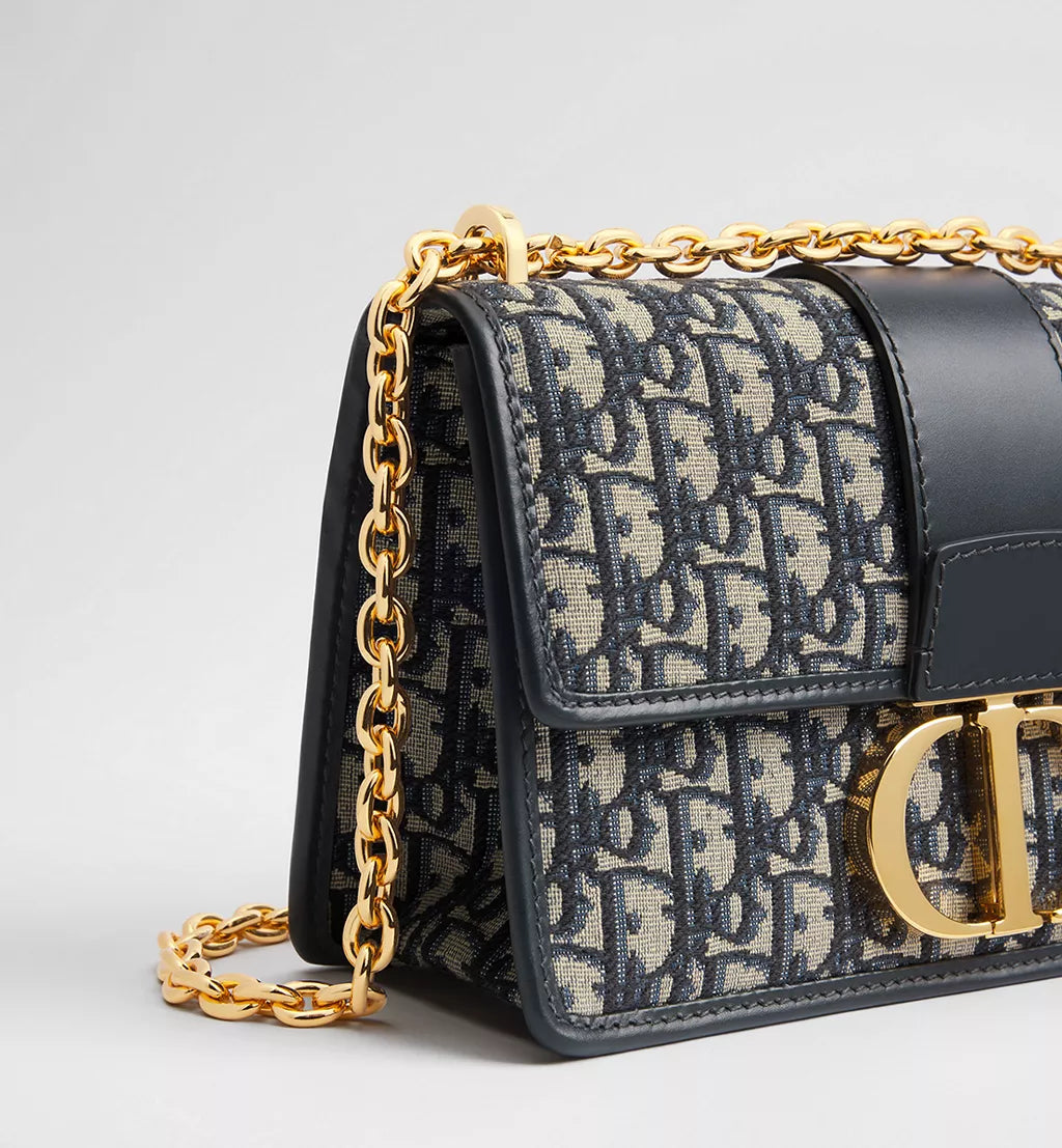 Blue Dior Oblique Jacquard