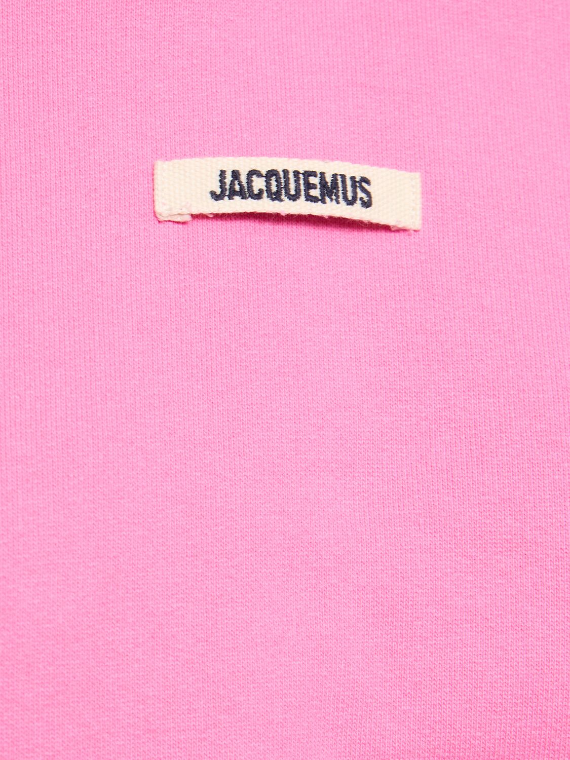 Jacquemus Jacquemus Le Hoodie Gros Grain cotton crop hoodie - Size: S Hoodies | Shop From The Mirage