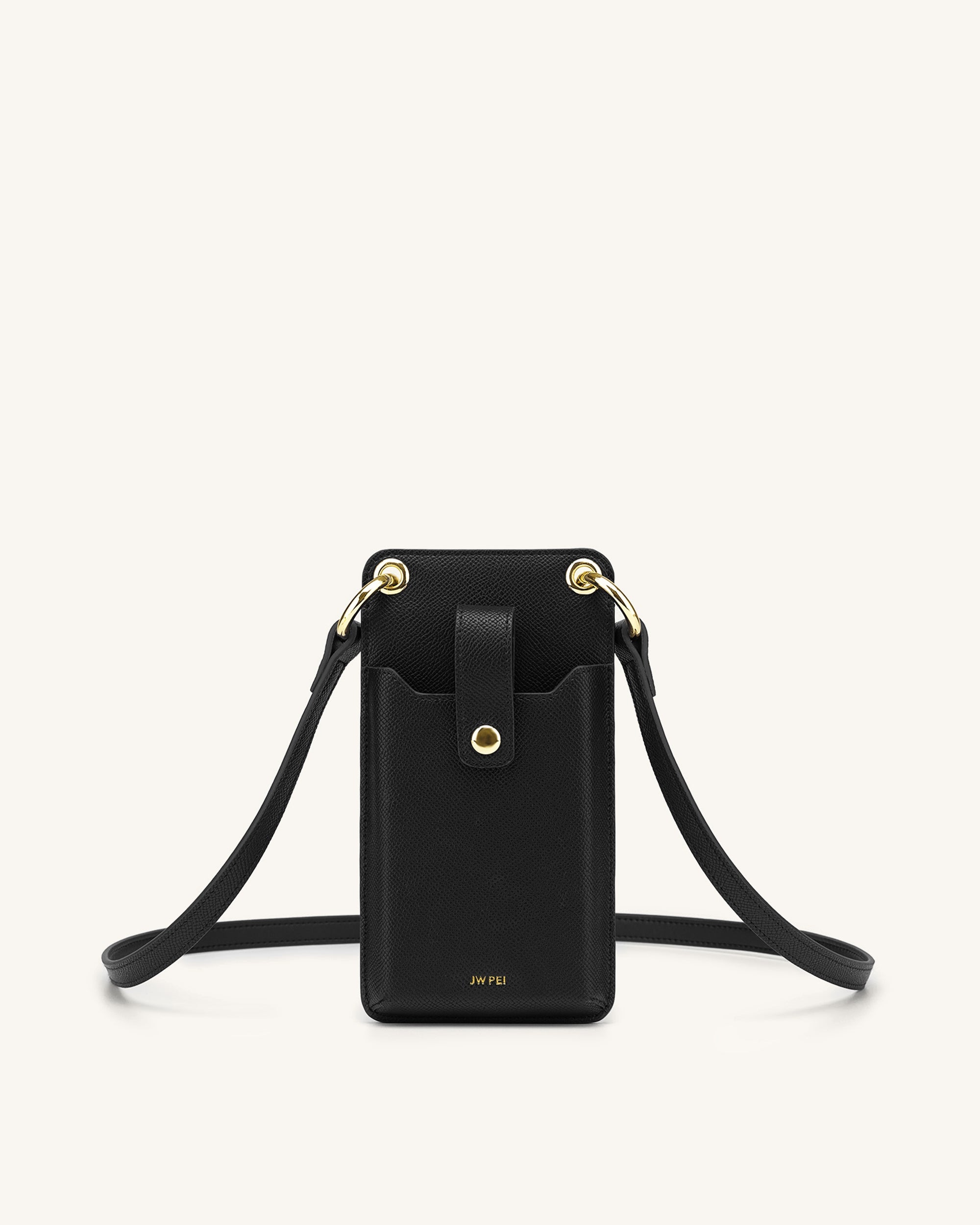 Quinn Phone Bag - Ivory Croc