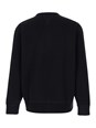 Polo ralph lauren Black Crewneck Sweatshirt with Pony Embroidery in Cotton Blend Man