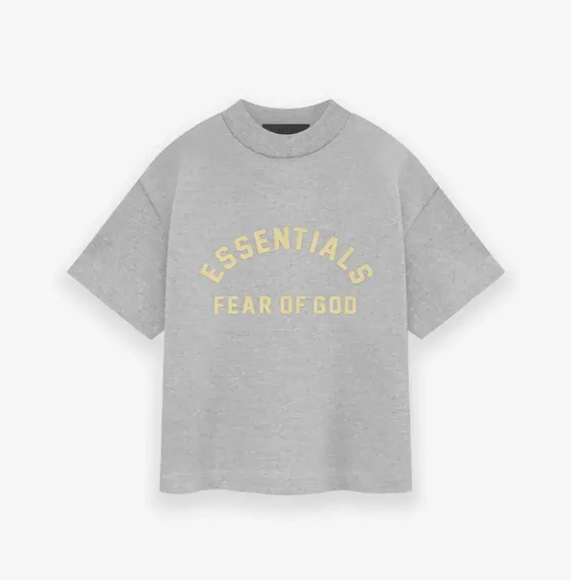 Essentials Essentials Tee SS24 - Light Heather Grey - Size: XXS T-Shirts | Shop From The Mirage