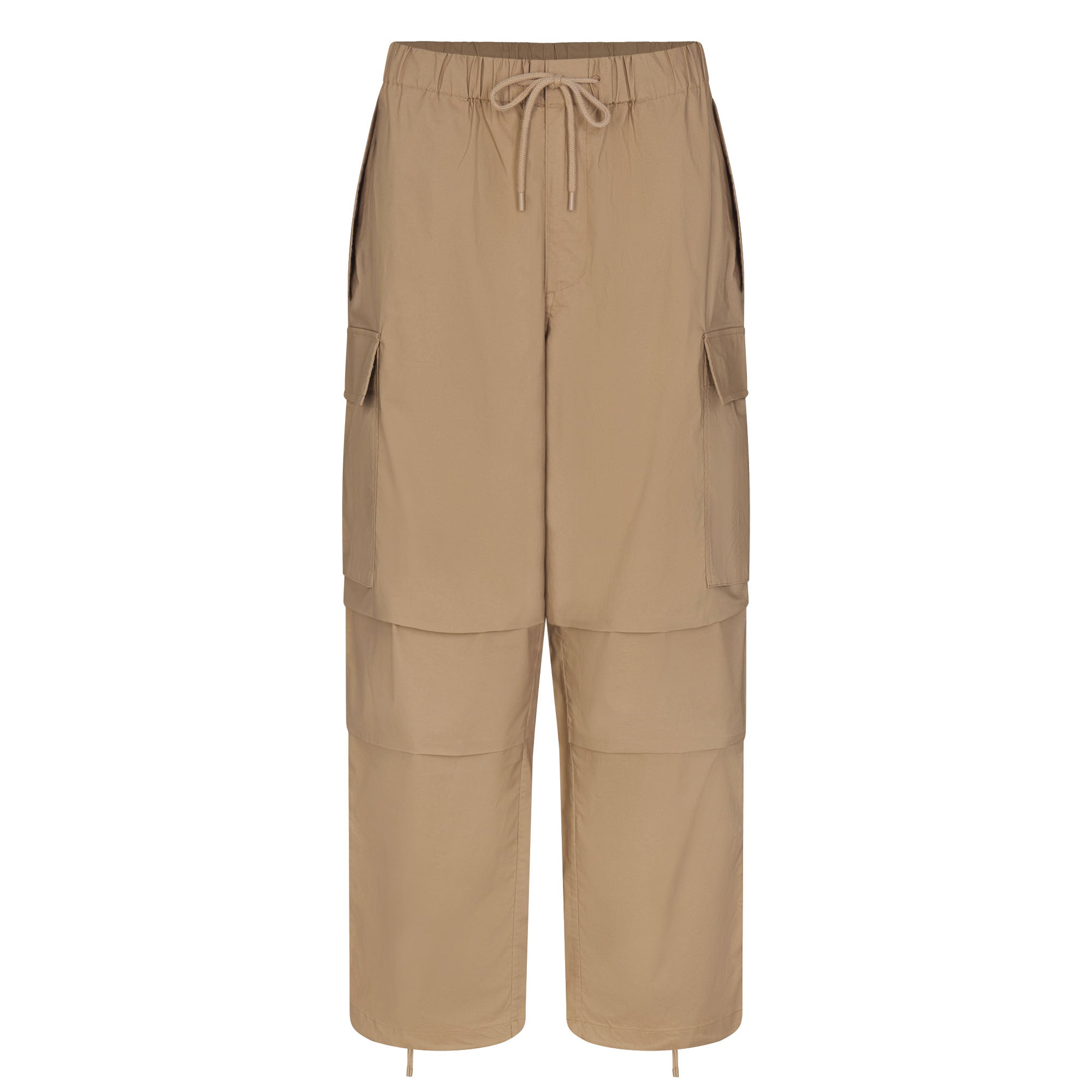 Woven Cotton Oversized Low Rise Cargo Pant