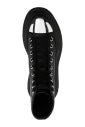 Alexander McQueen Black Lace-Up Leather Boots