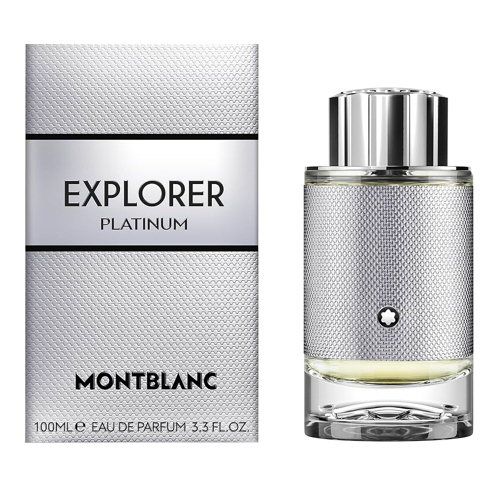 Mont Blanc Explorer Platinum Eau de Parfum 100ml – Bold, Modern & Adventurous