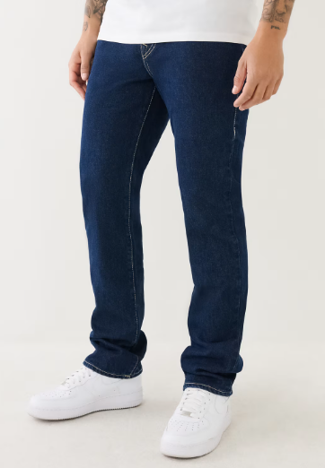 QUILTED RICKY SINGLE NEEDLE STRAIGHT JEAN
