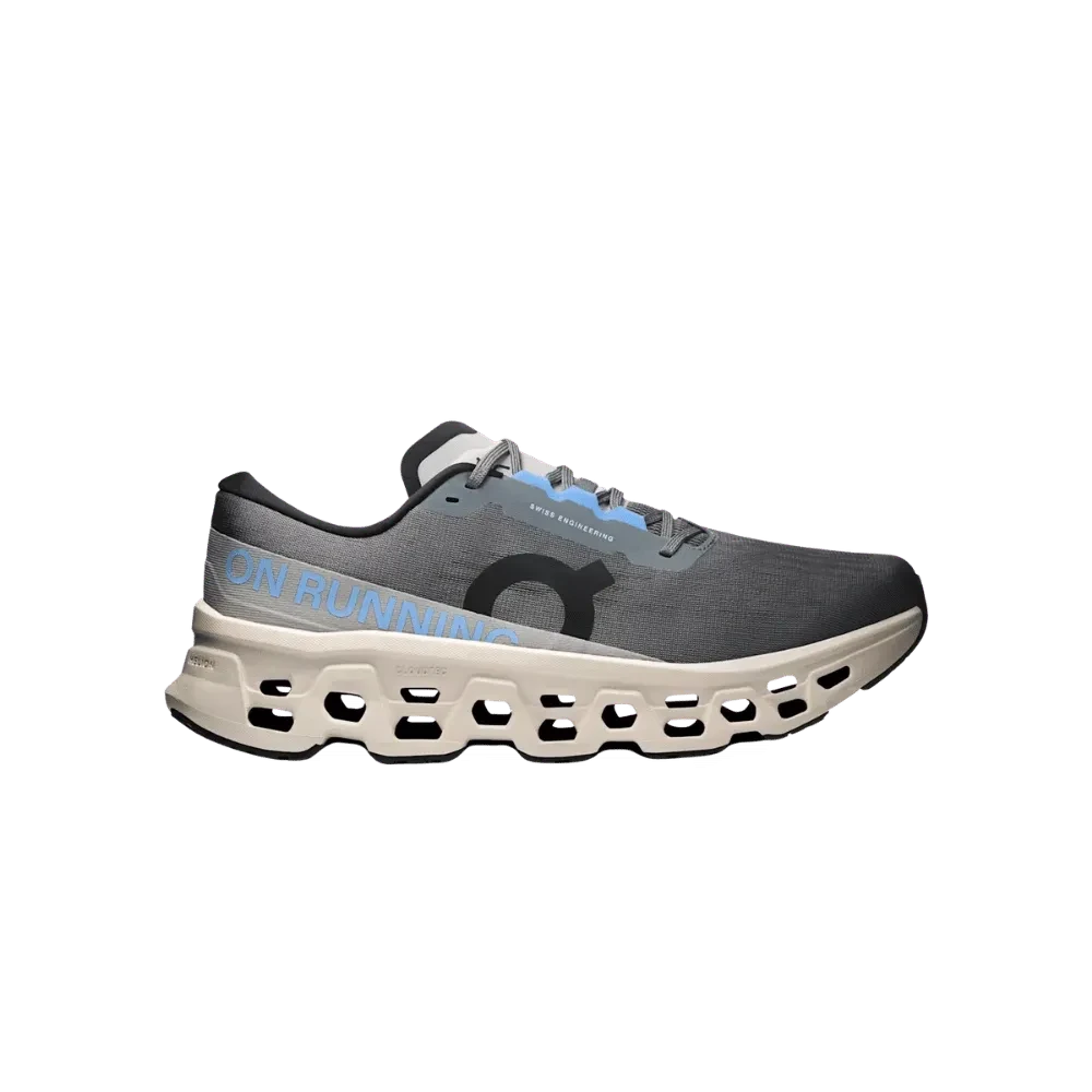 On Running Cloudmonster 3 Rock Silver