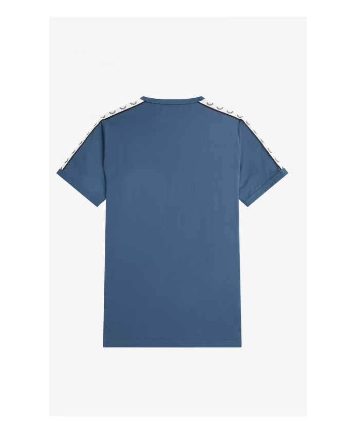Fred Perry Ringer T-Shirt Midnight Blue