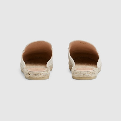 Women's espadrille mule with Horsebit
