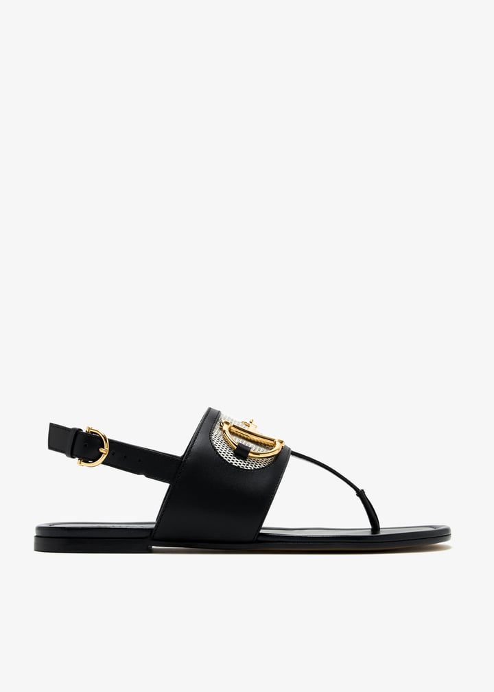 Gucci Horsebit thong flat sandals
