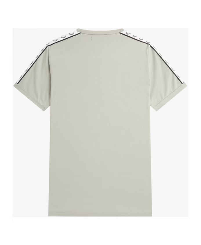 Fred Perry Ringer T-Shirt with Laurel Crown Tape