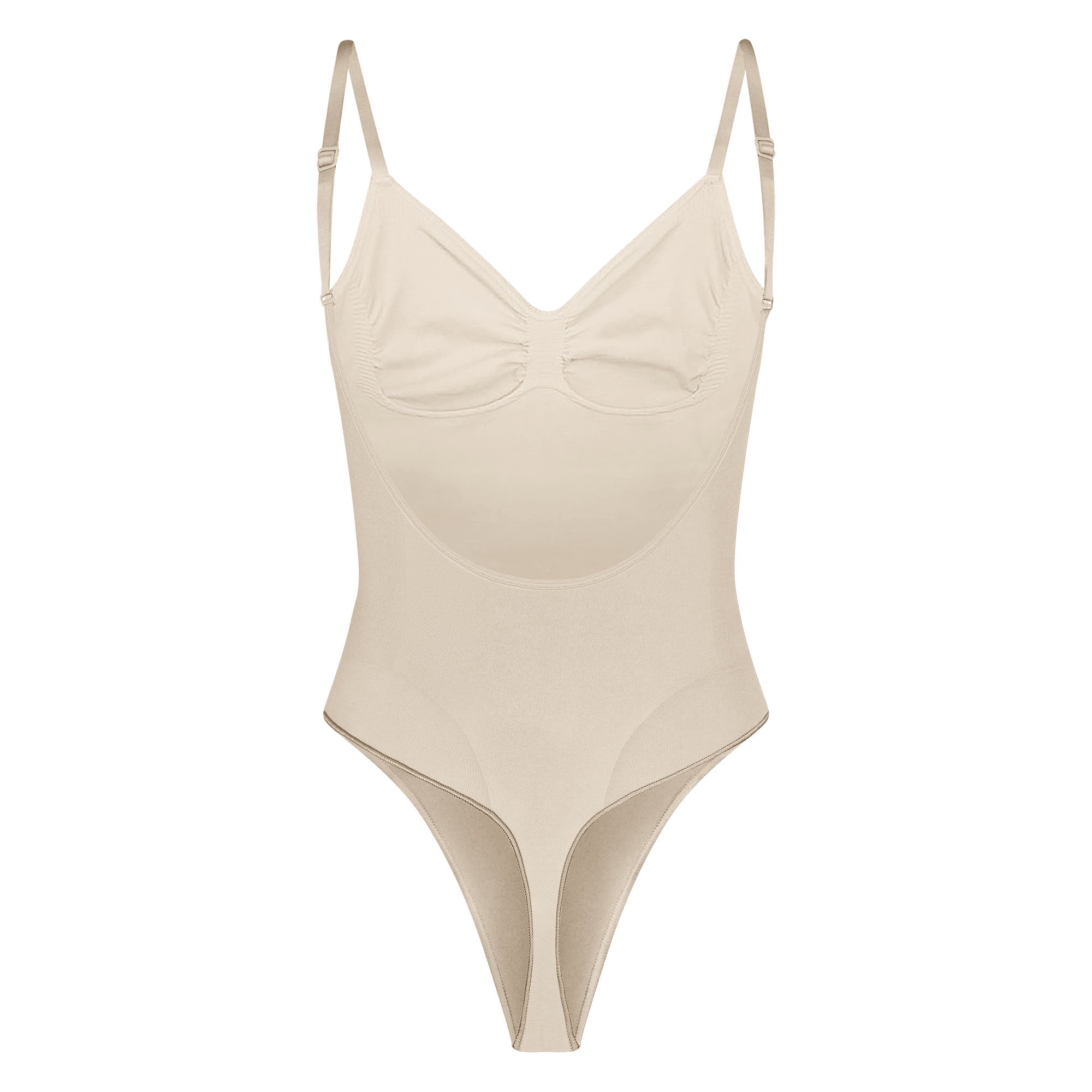 Seamless Sculpt Low Back Thong Bodysuit