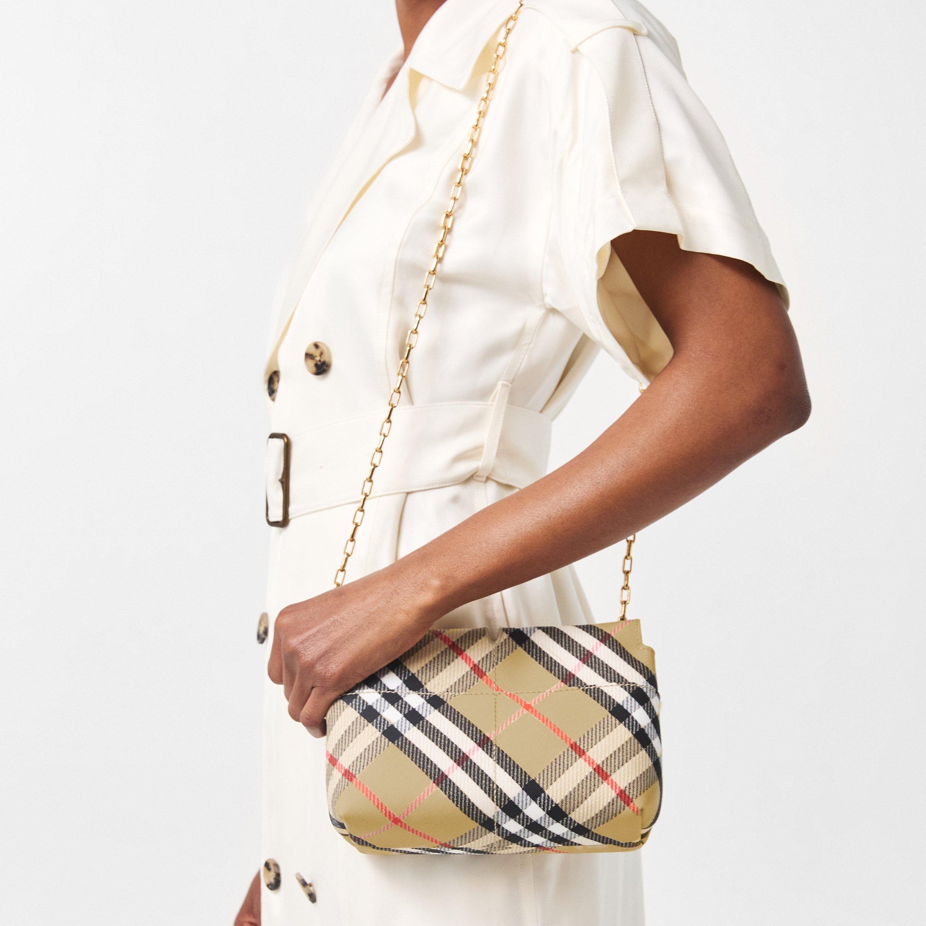 Snap Small Chain Clutch Bag