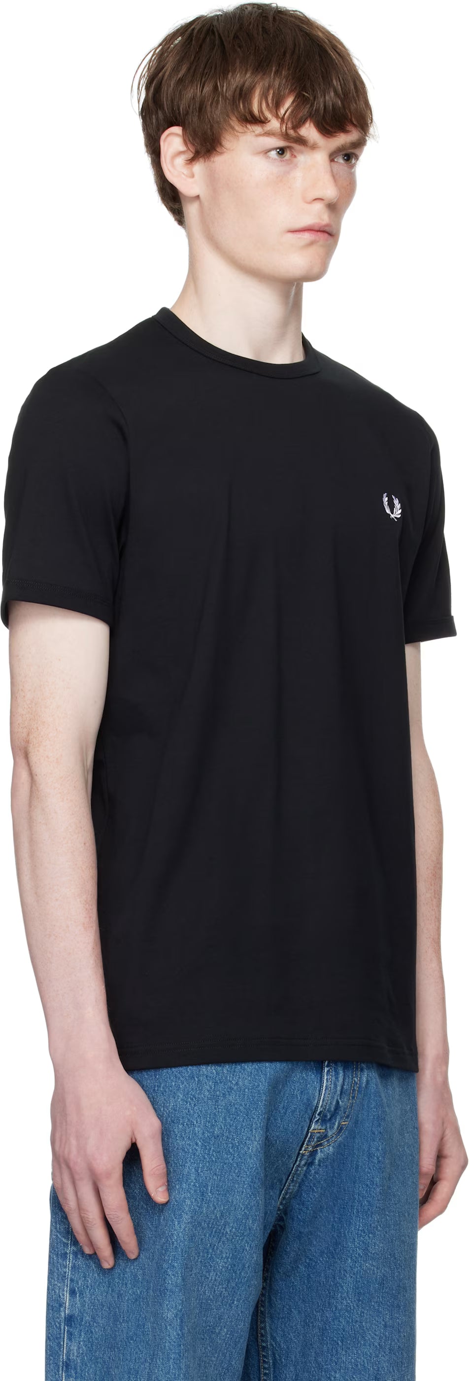 Black Ringer T-shirt