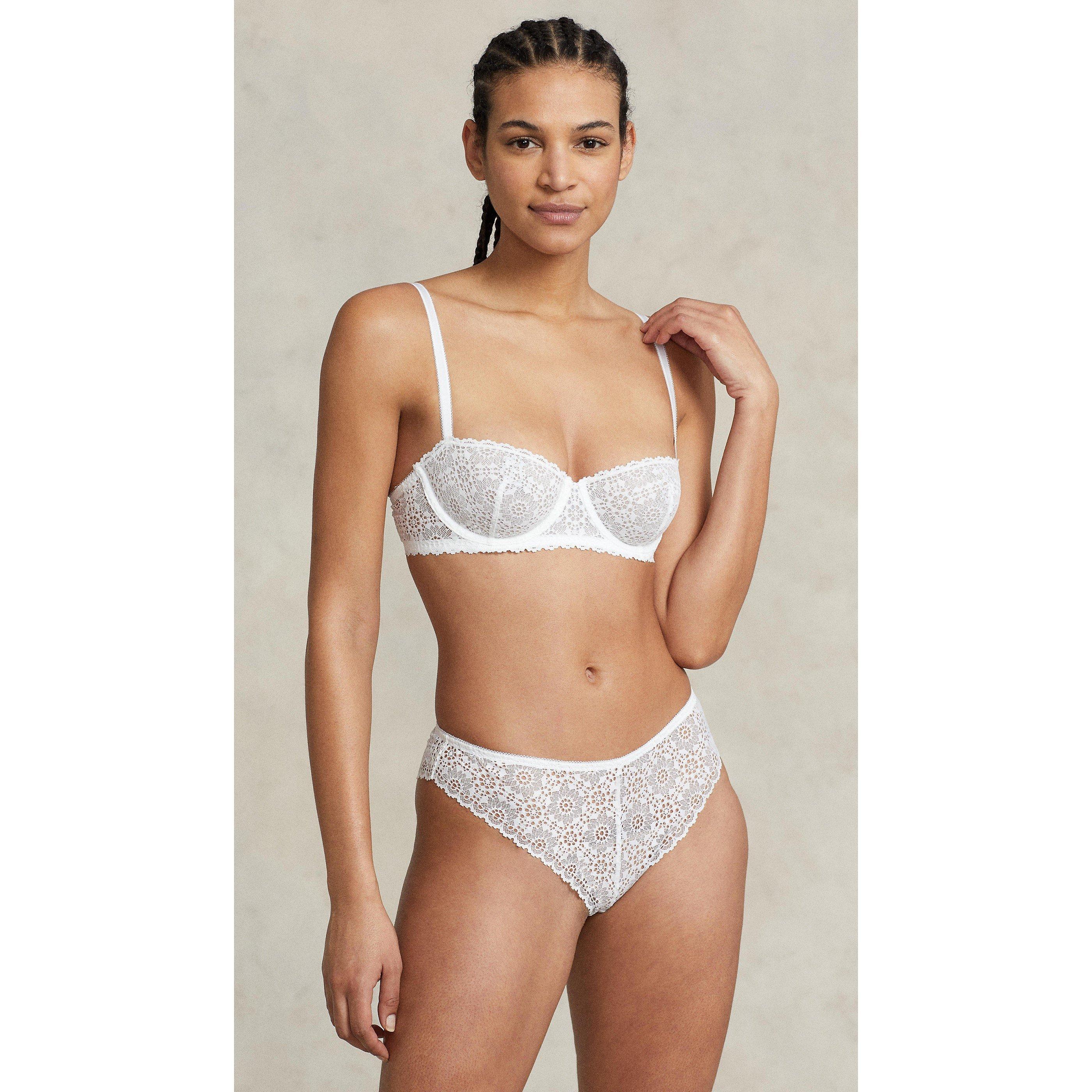 Eyelet Low Rise Tanga Brazilian Brief