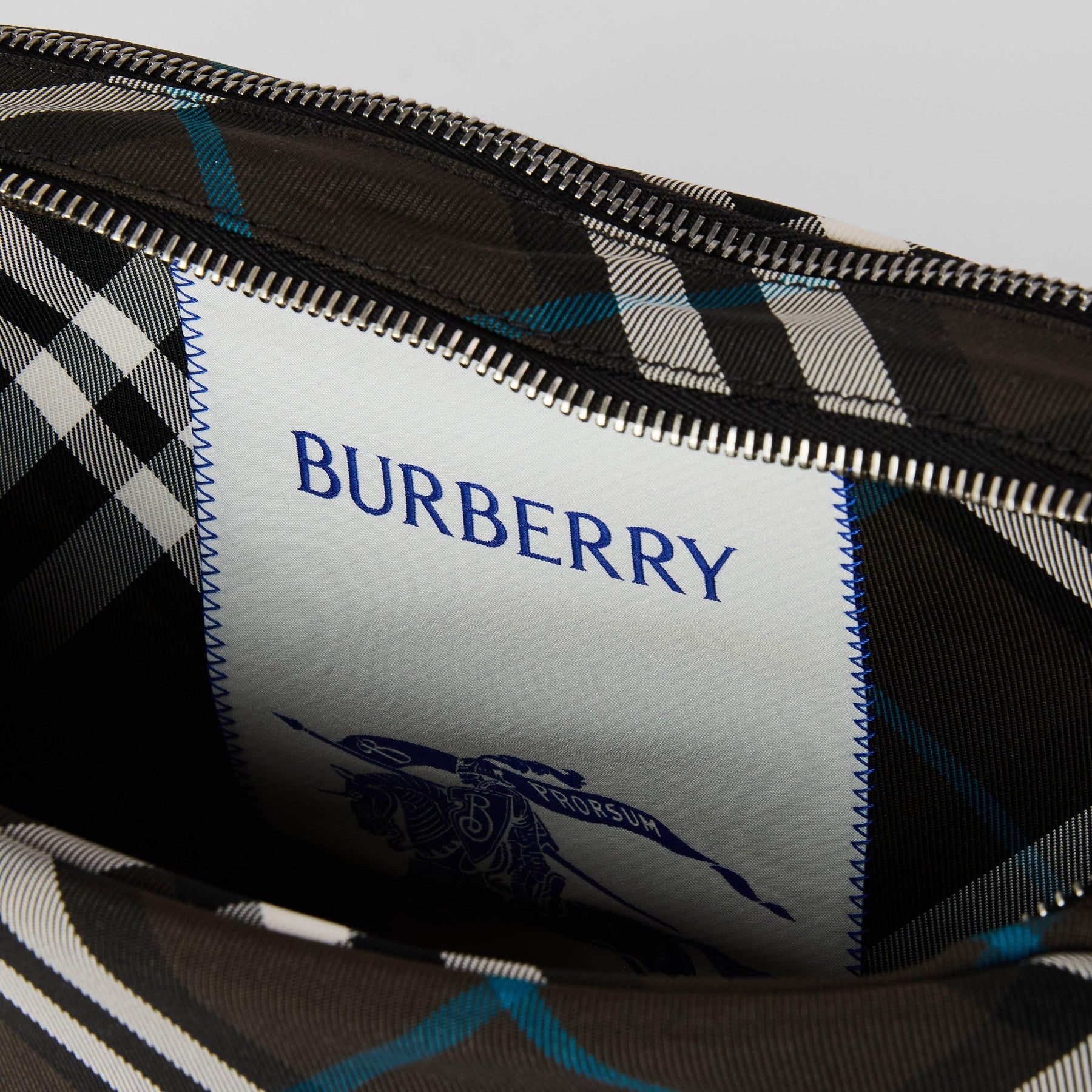 Check Crossbody Bag