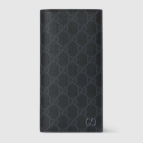 Grey interior GG long wallet