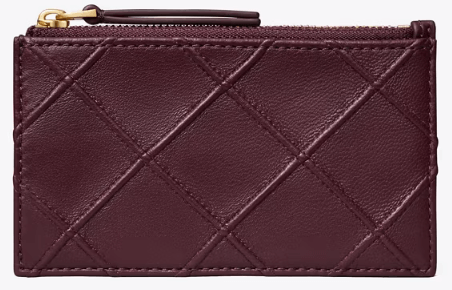 Tory Burch FLEMING SOFT ZIP CARD CASE - Wallets | Shop From The Mirage