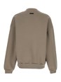 Fear of god 'Eternal Beige Crewneck T-Shirt with Dropped Shoulders and Tonal Embroidery on the Front in Cotton Blend Man