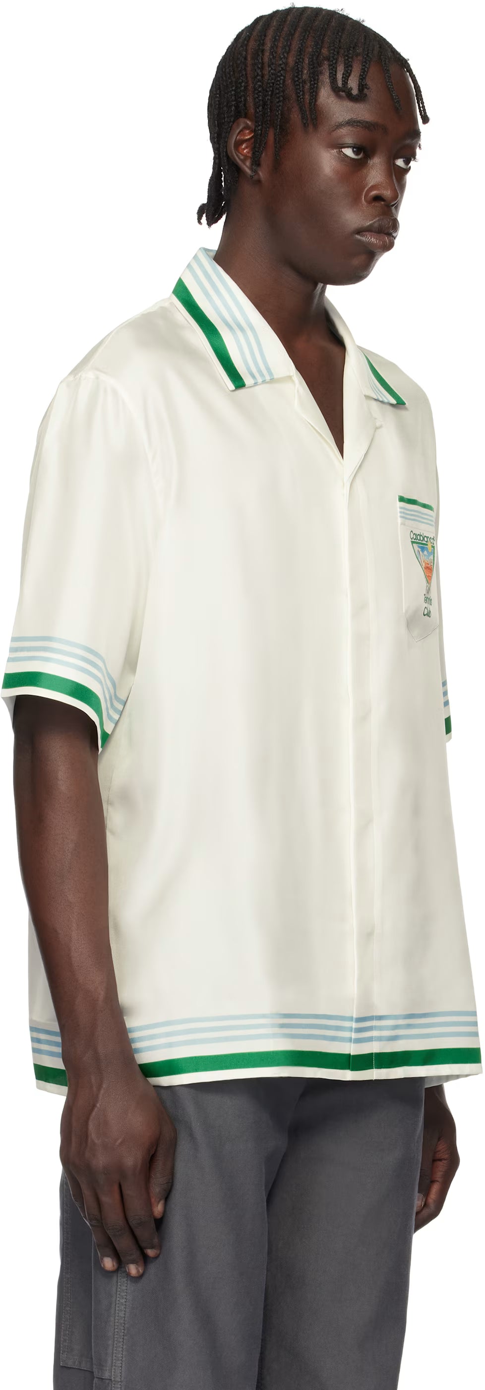 White Metaphysical Tennis Icon Shirt