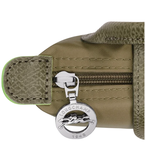 Longchamp Le Pliage Artichoke Pouch With Handle Chestnut