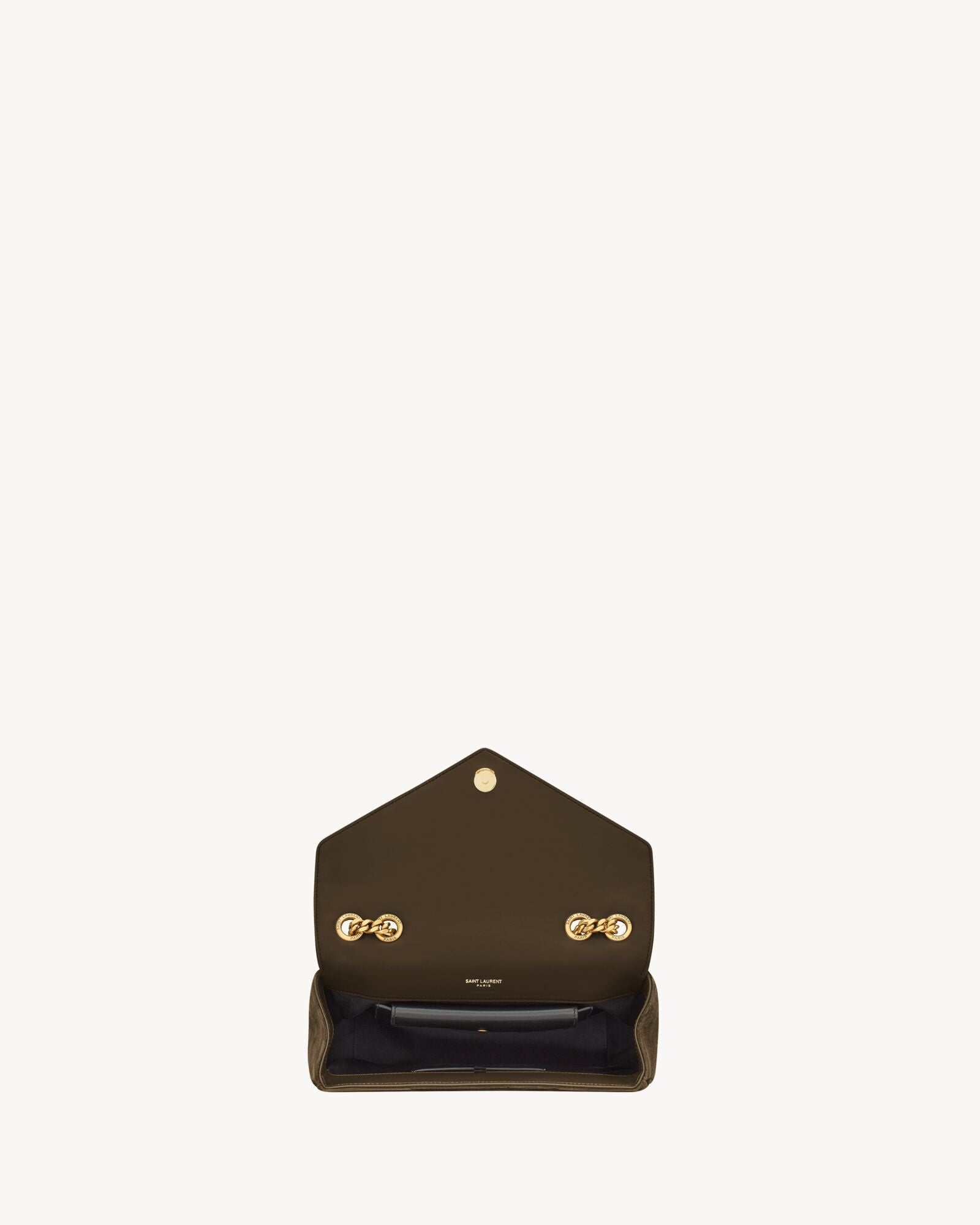 Saint Lauren LOULOU small in MATELASSÉ suede