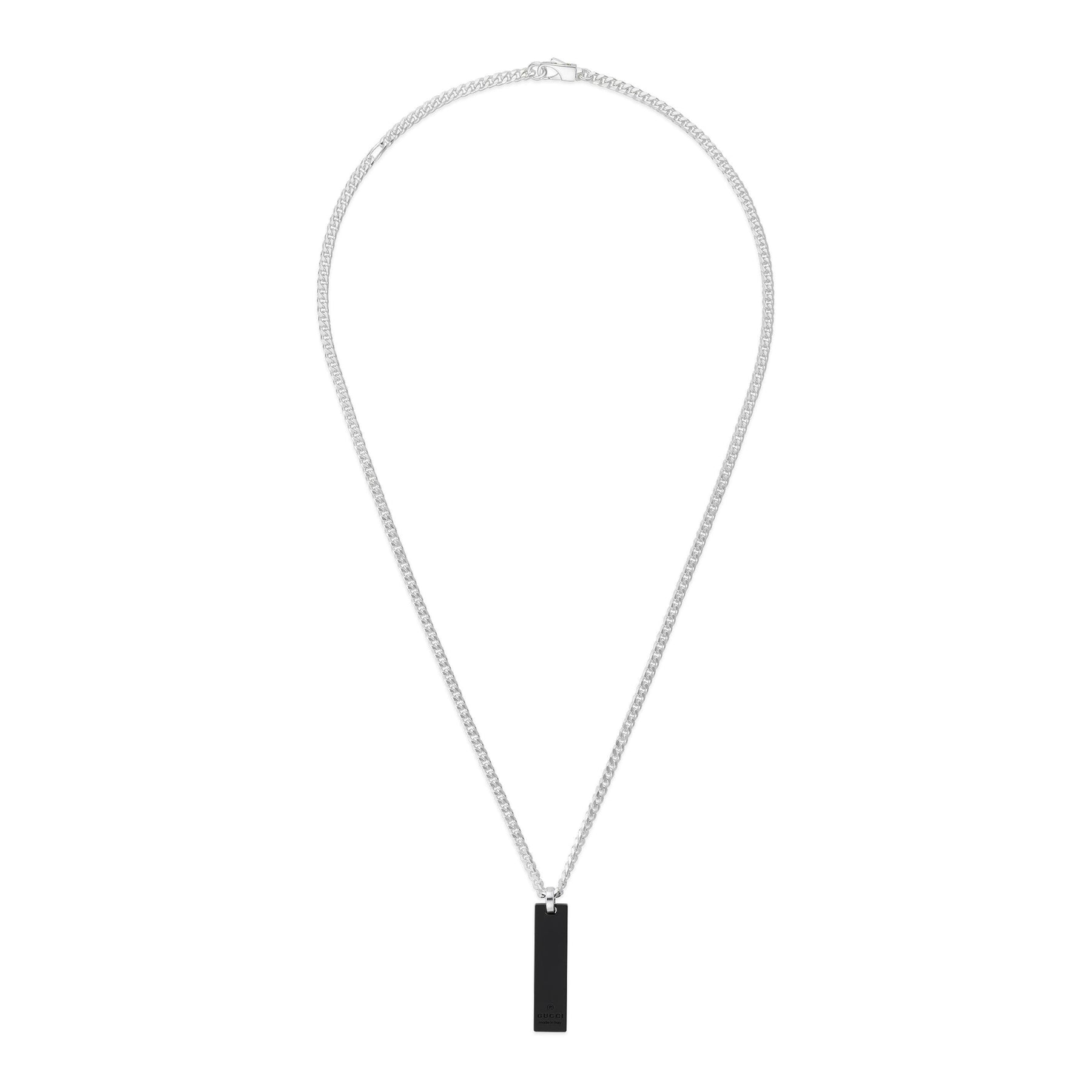 Tag Pendant Necklace