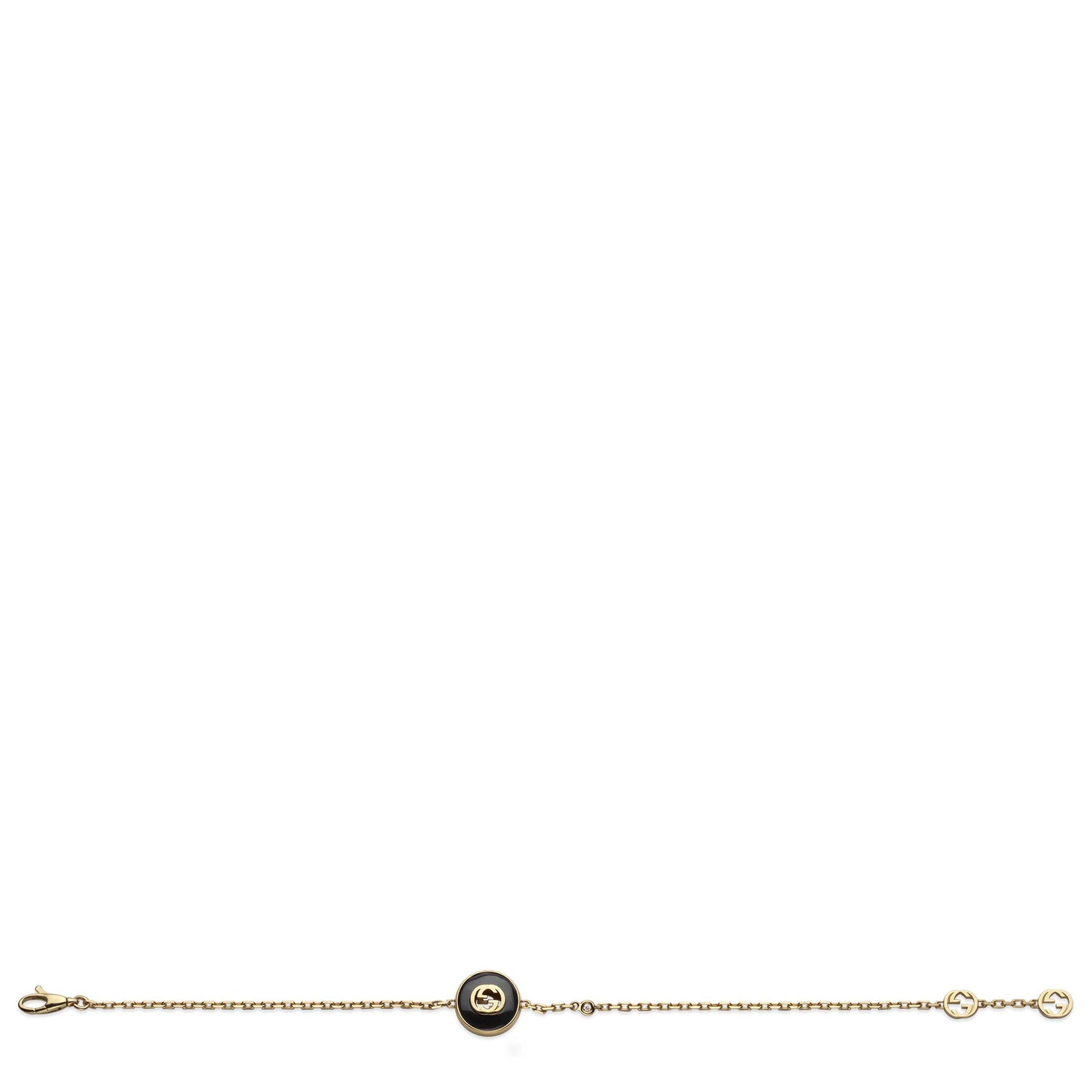 Interlocking 18k Chain Bracelet