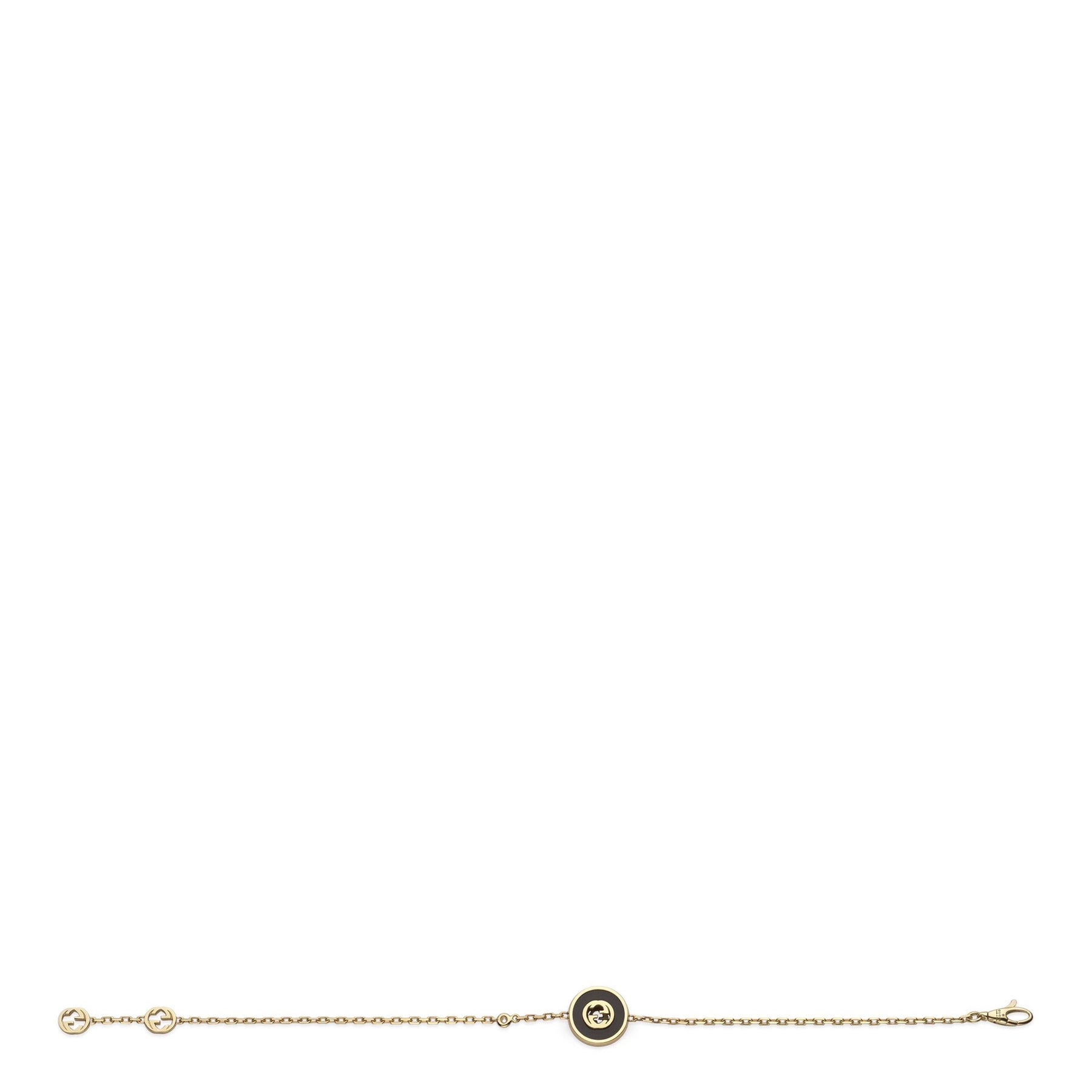 Interlocking 18k Chain Bracelet