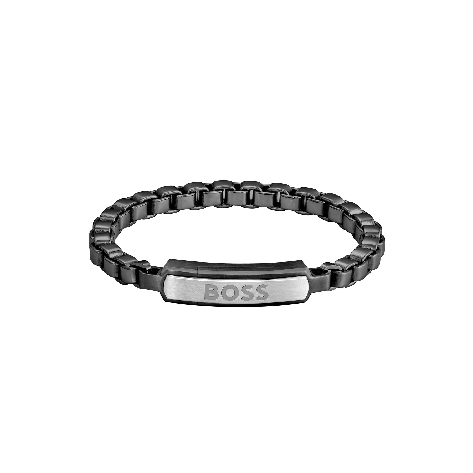 Gents BOSS Devon Box Chain Bracelet