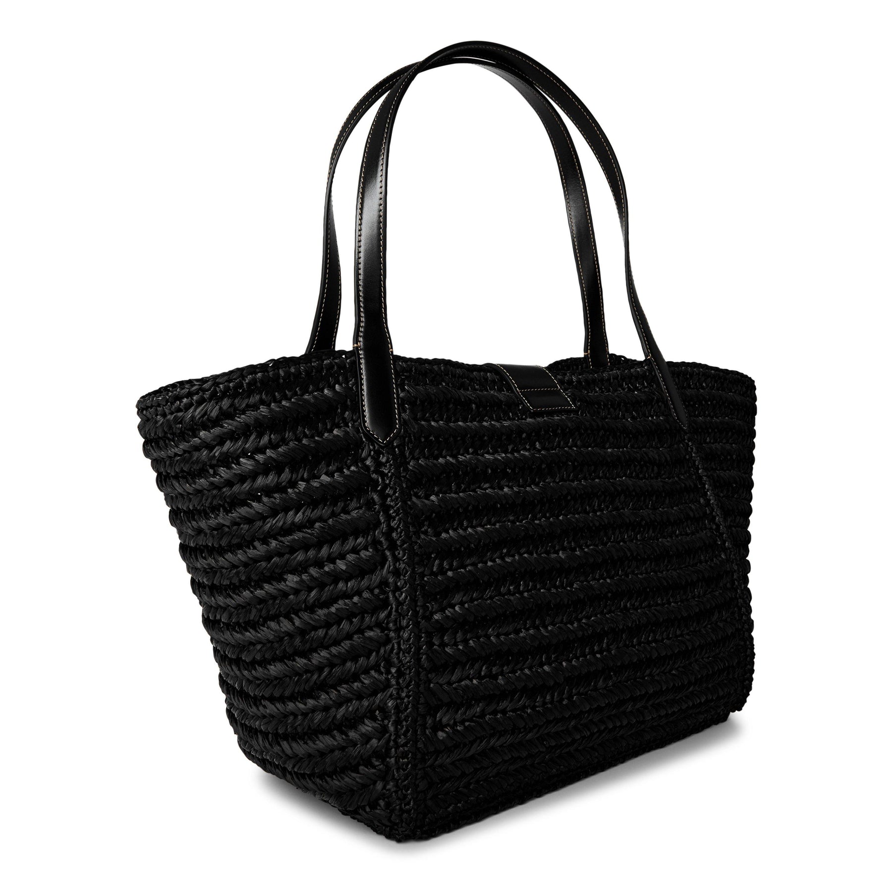 Medium Tara Raffia Tote Bag