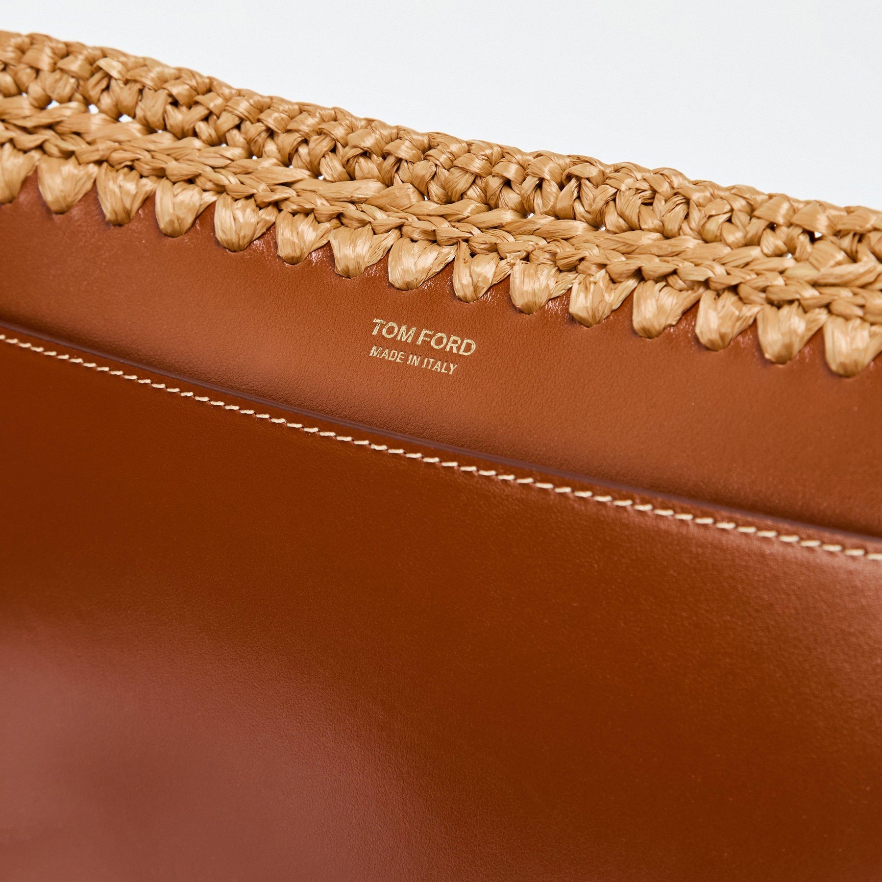 Medium Tara Raffia Tote Bag