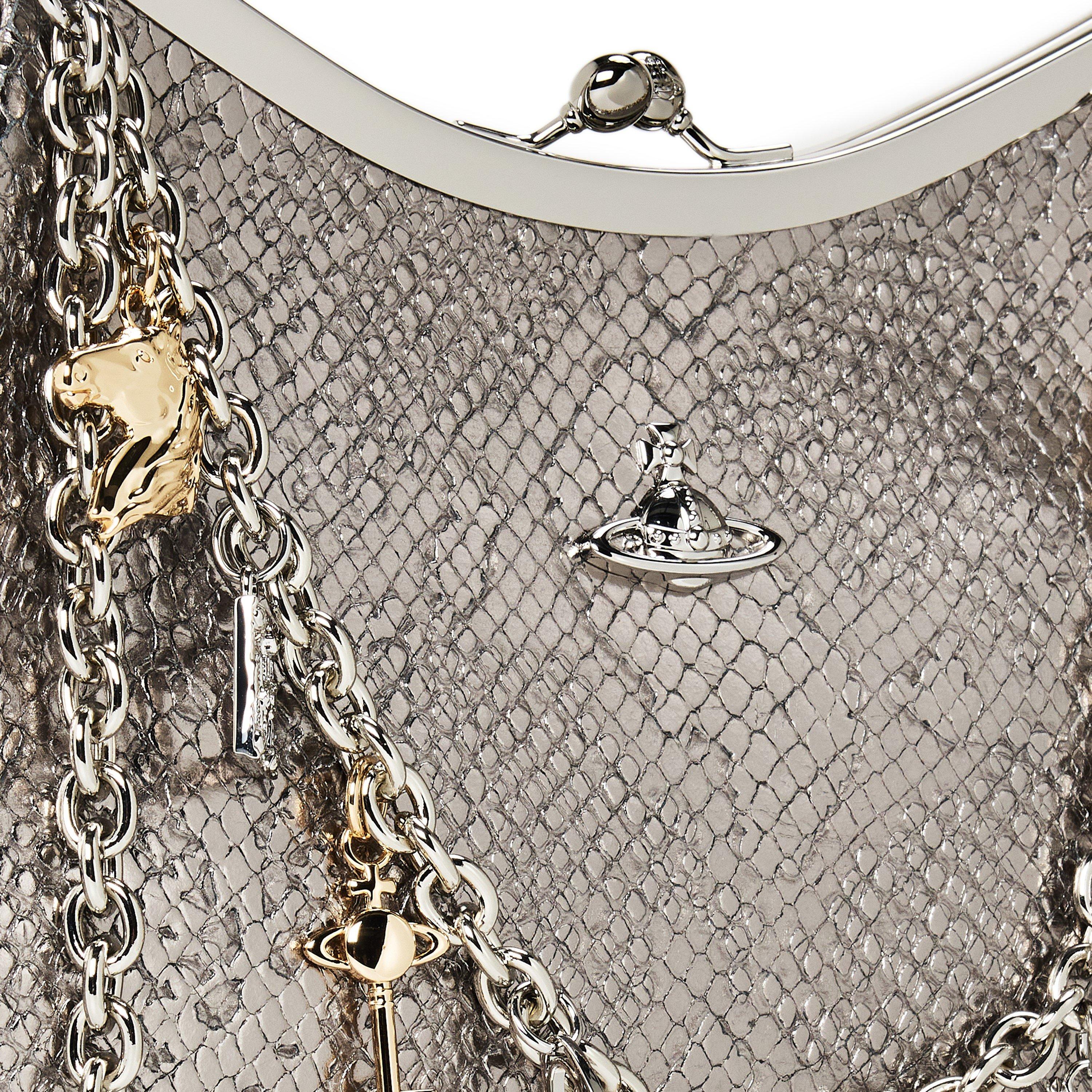 Charm Frame Shoulder Bag