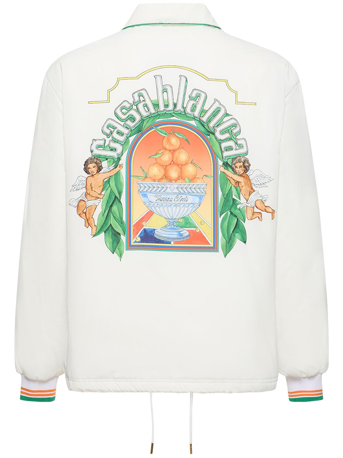 CASABLANCA Casablanca Triomphe d'Orange tech puffer jacket - Size: M Jackets | Shop From The Mirage