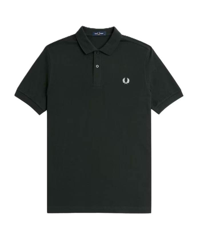 Fred Perry Green Cotton Polo Shirt