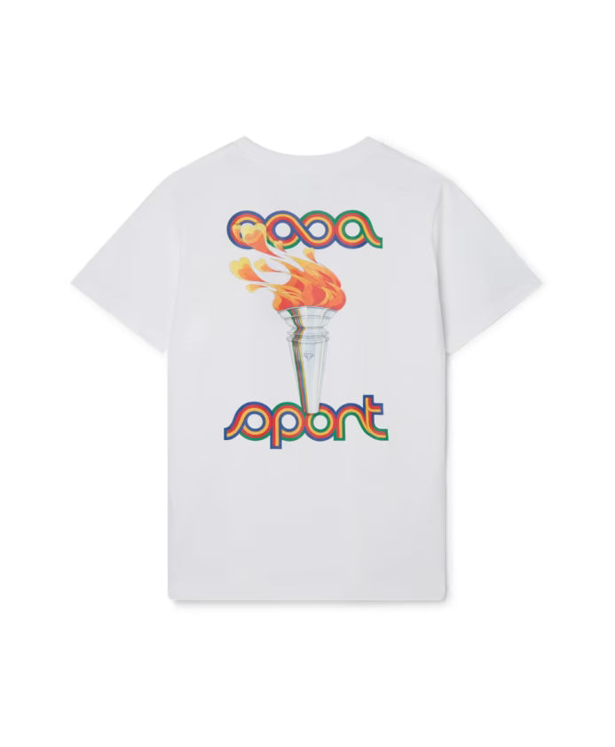 Casablanca La Flamme Du Sport Printed T-Shirt