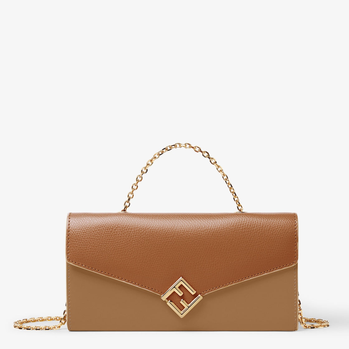 Fendi FF Diamonds chain wallet