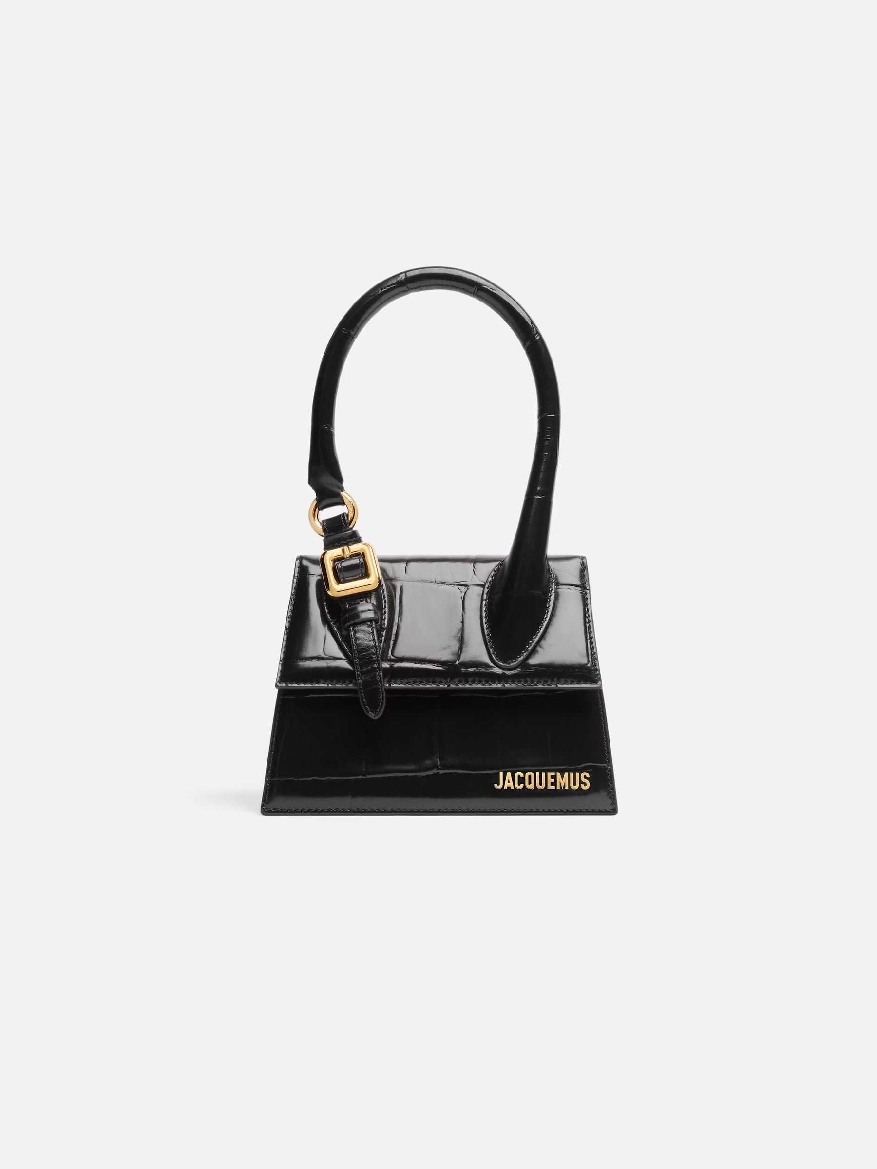 The medium Chiquito with buckle Signature buckled handbag.