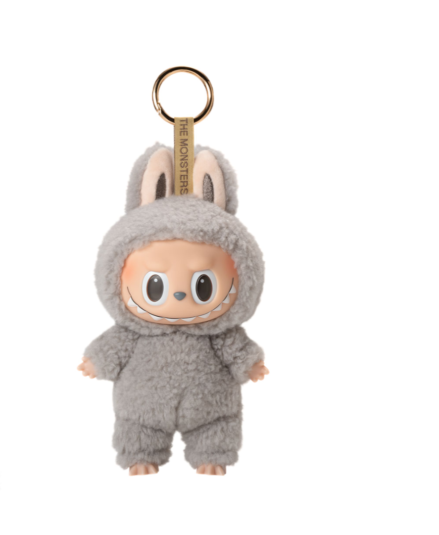 Pop Mart Labubu The Monsters Tasty Macarons Sesame Bean Vinyl Plush Pendant