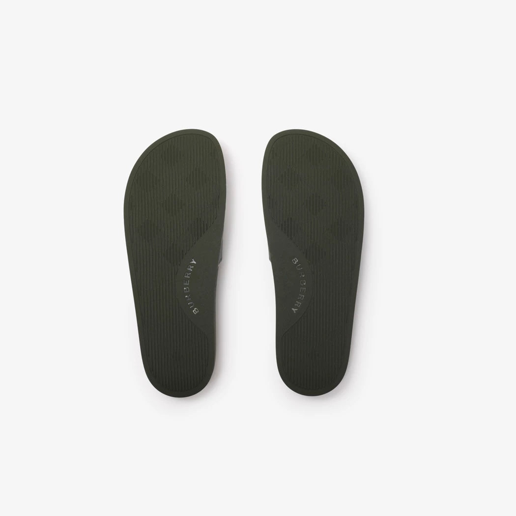 Burberry Check Slides