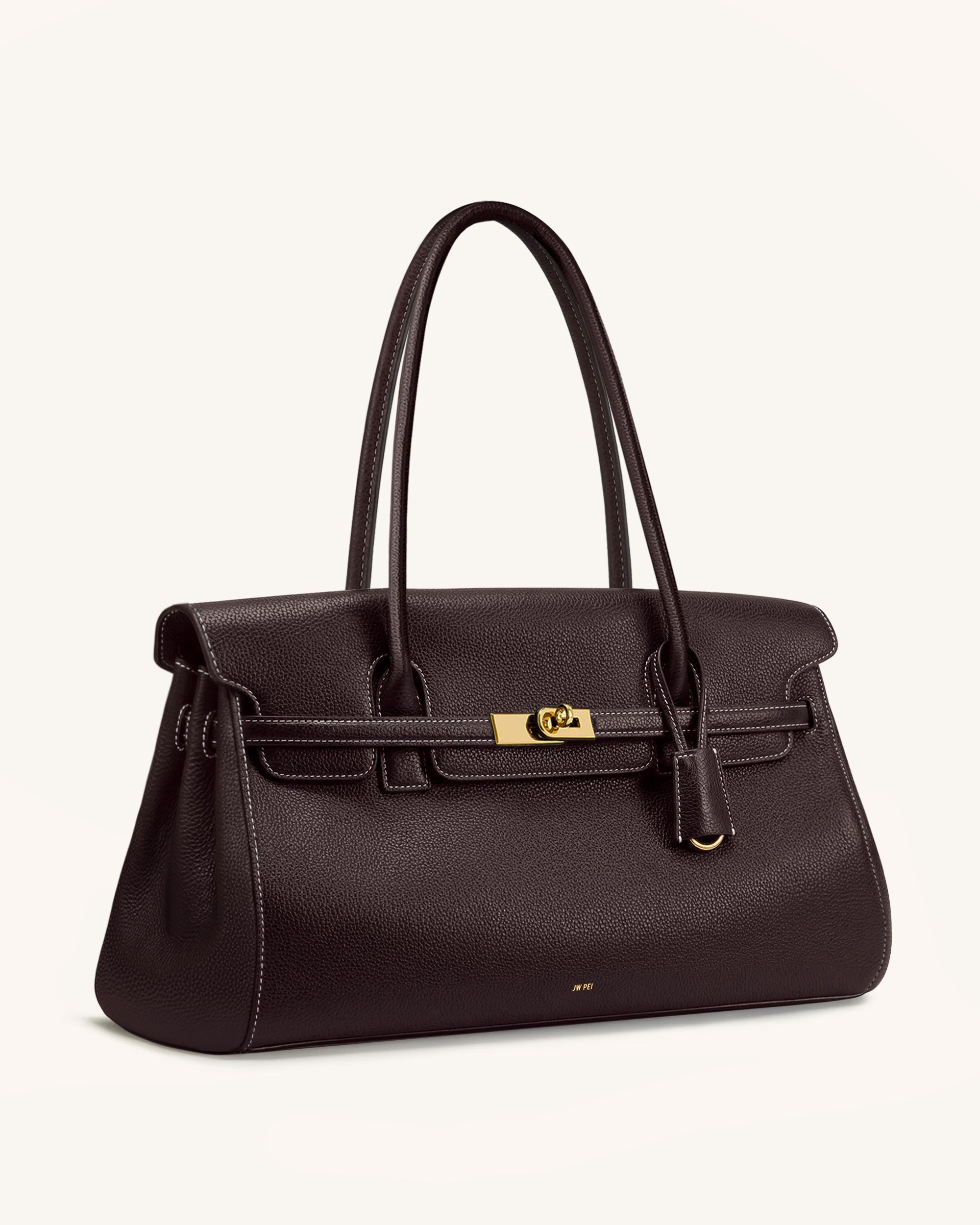Yara Large Shoulder Bag - Black