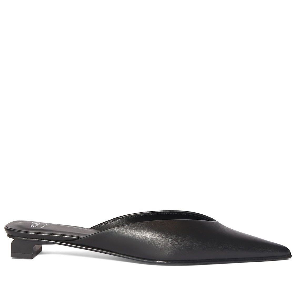 AMI PARIS AMI Paris 30mm Leather mules - Size: UK 4 Flats | Shop From The Mirage