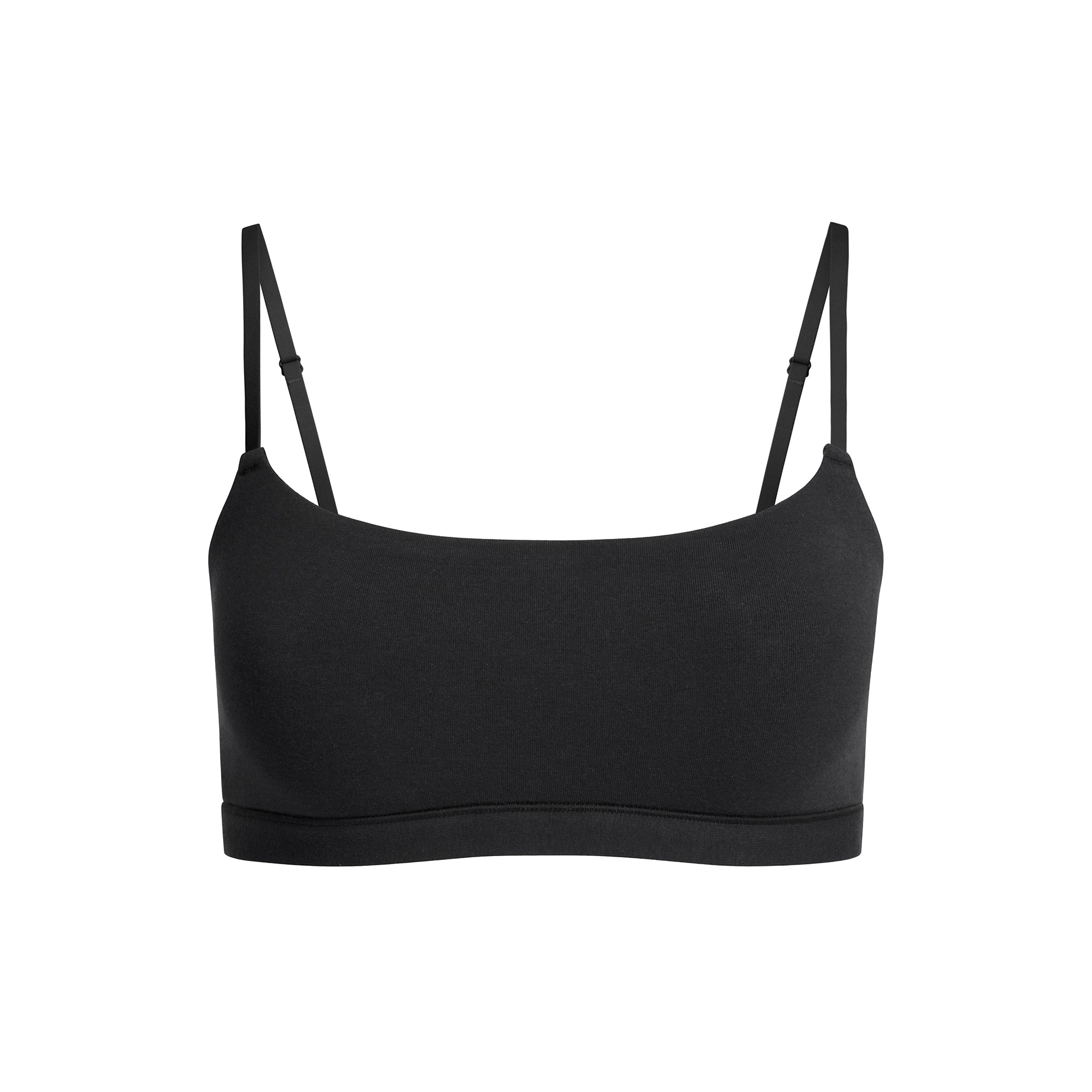 Cotton Jersey Scoop Bralette
